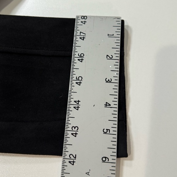 Andrew Marc Pants Faux Suede Pull-On Stretch Legging Black SZ MEDIUM - NEW! - Picture 14 of 16